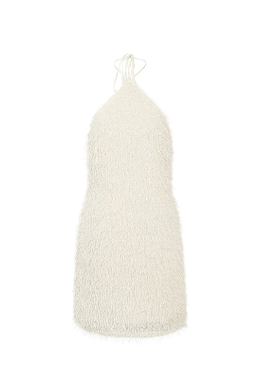 Dreamy Fringed Dress – Elegant Mini Dress for Women