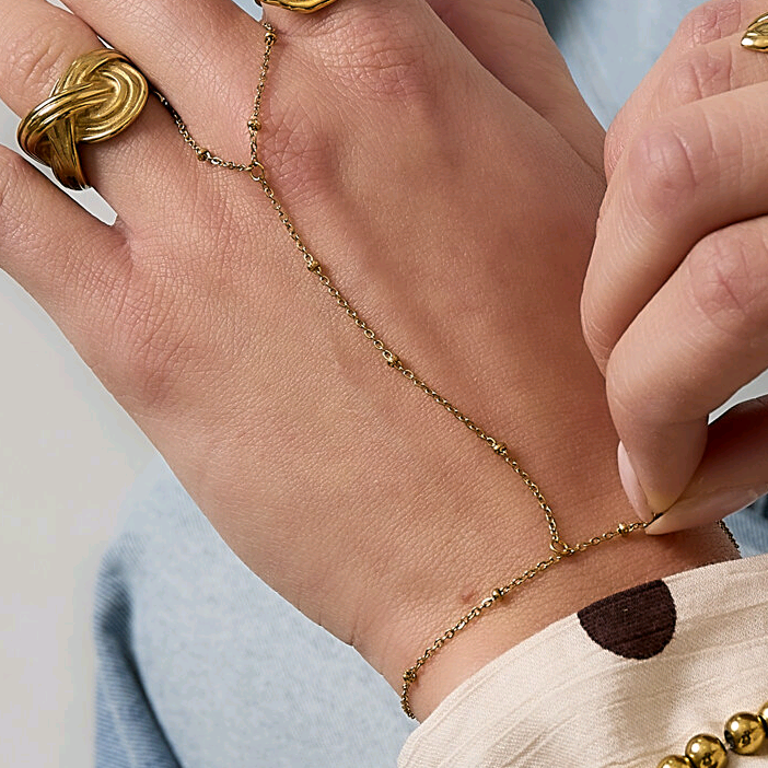 Golden Touch Hand Chain
