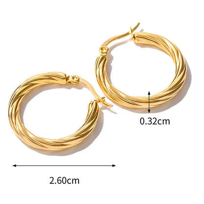 Golden Circle Oorbellen