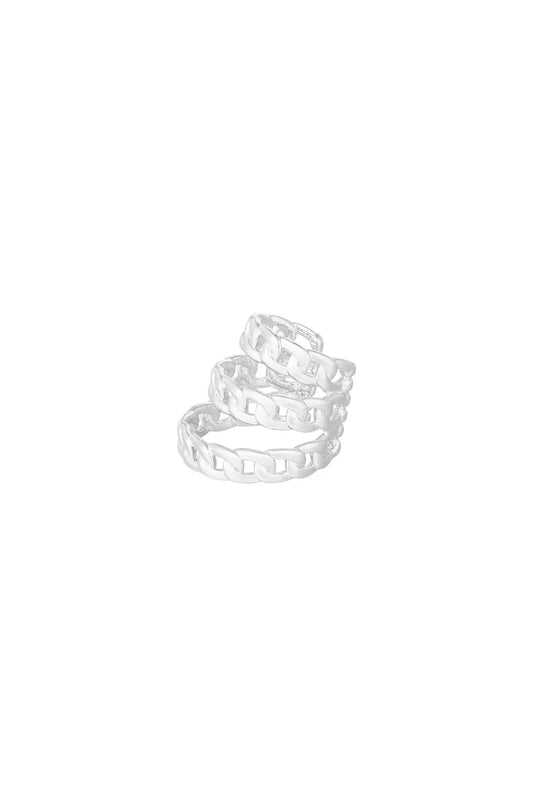 Trendy Earcuff with Double Chain