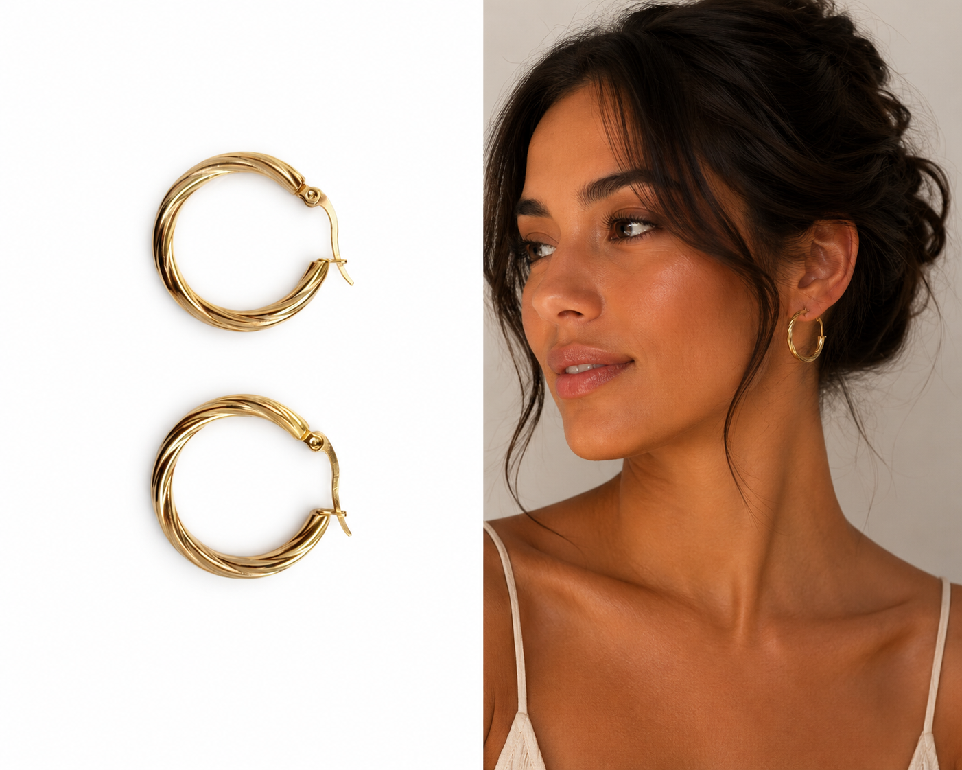 Golden Circle Oorbellen