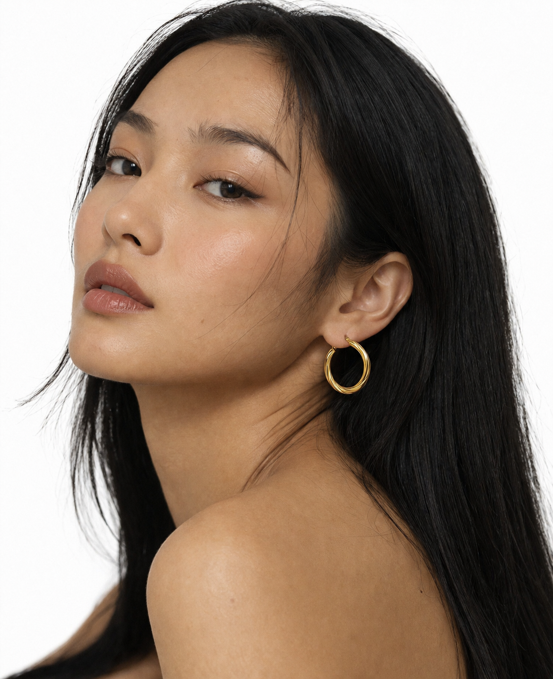 Golden Circle Earrings