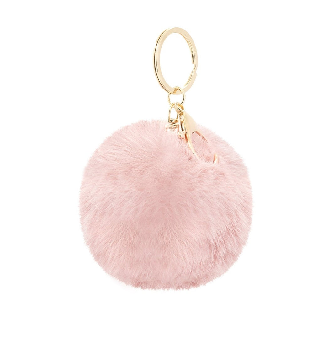 Pluche Puffy Bal Sleutelhanger
