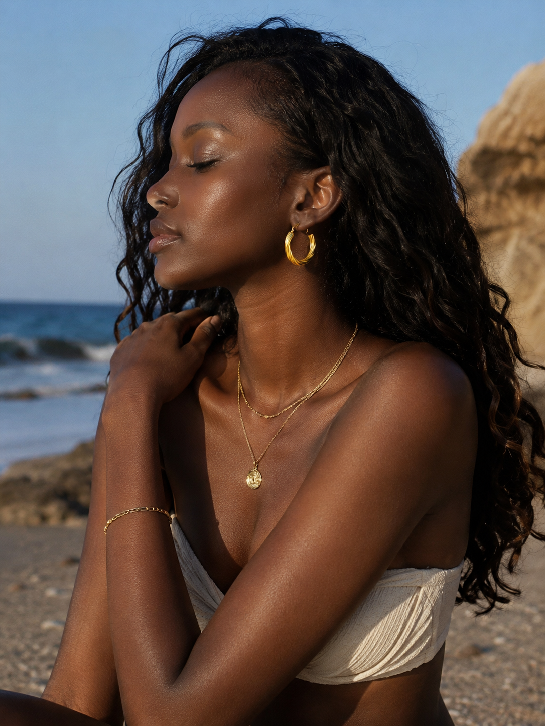 Golden Circle Earrings