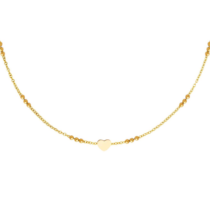 Stainless Steel Hart Ketting