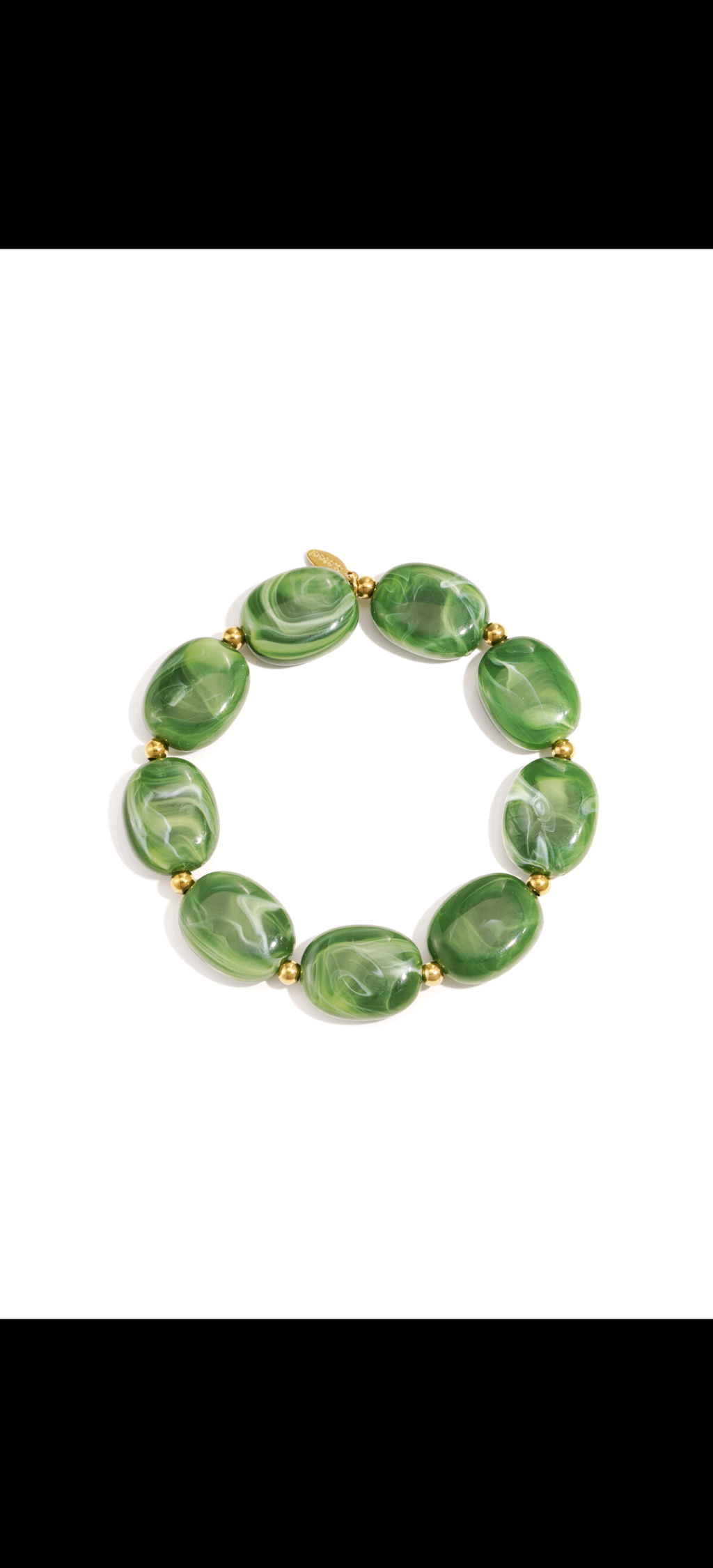 Candy Crush Armband  Kleurrijke Kralen Armband van RVS