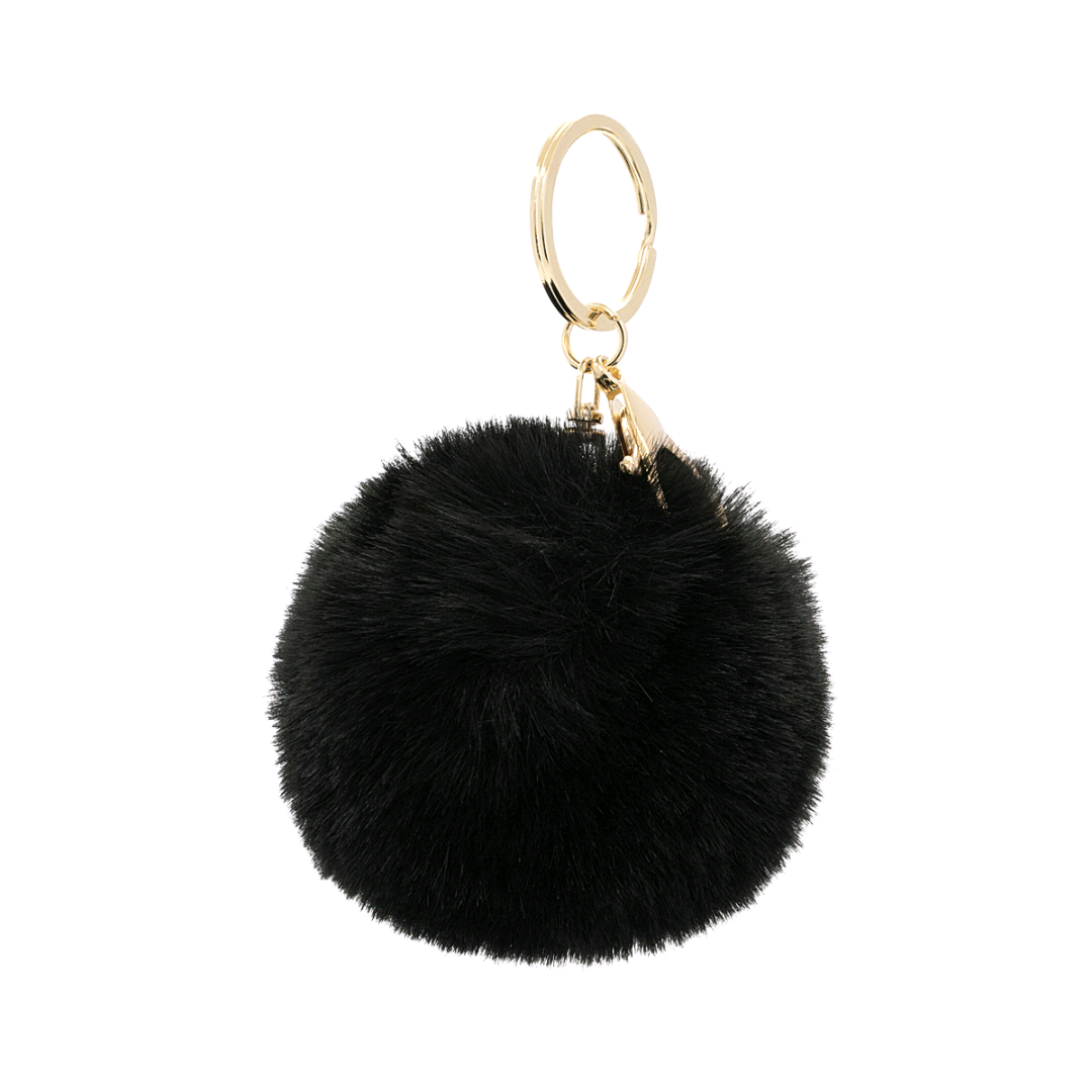 Pluche Puffy Bal Sleutelhanger