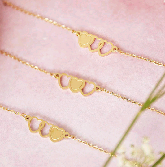 Three's A Charm Bracelet