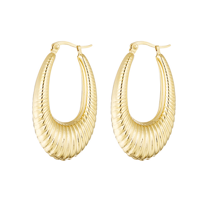 Oval Crush Oorbellen