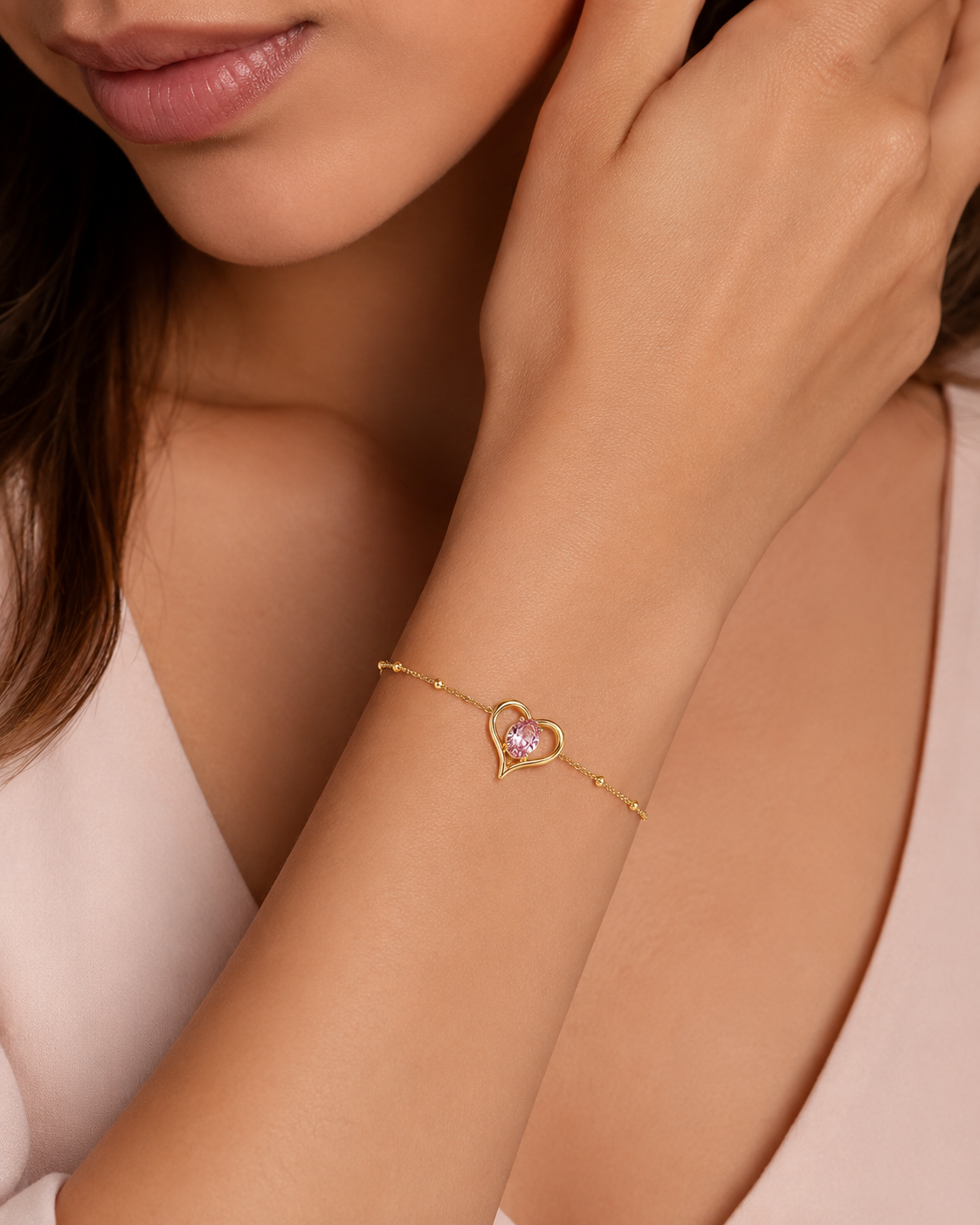 Lola's Heart Bracelet