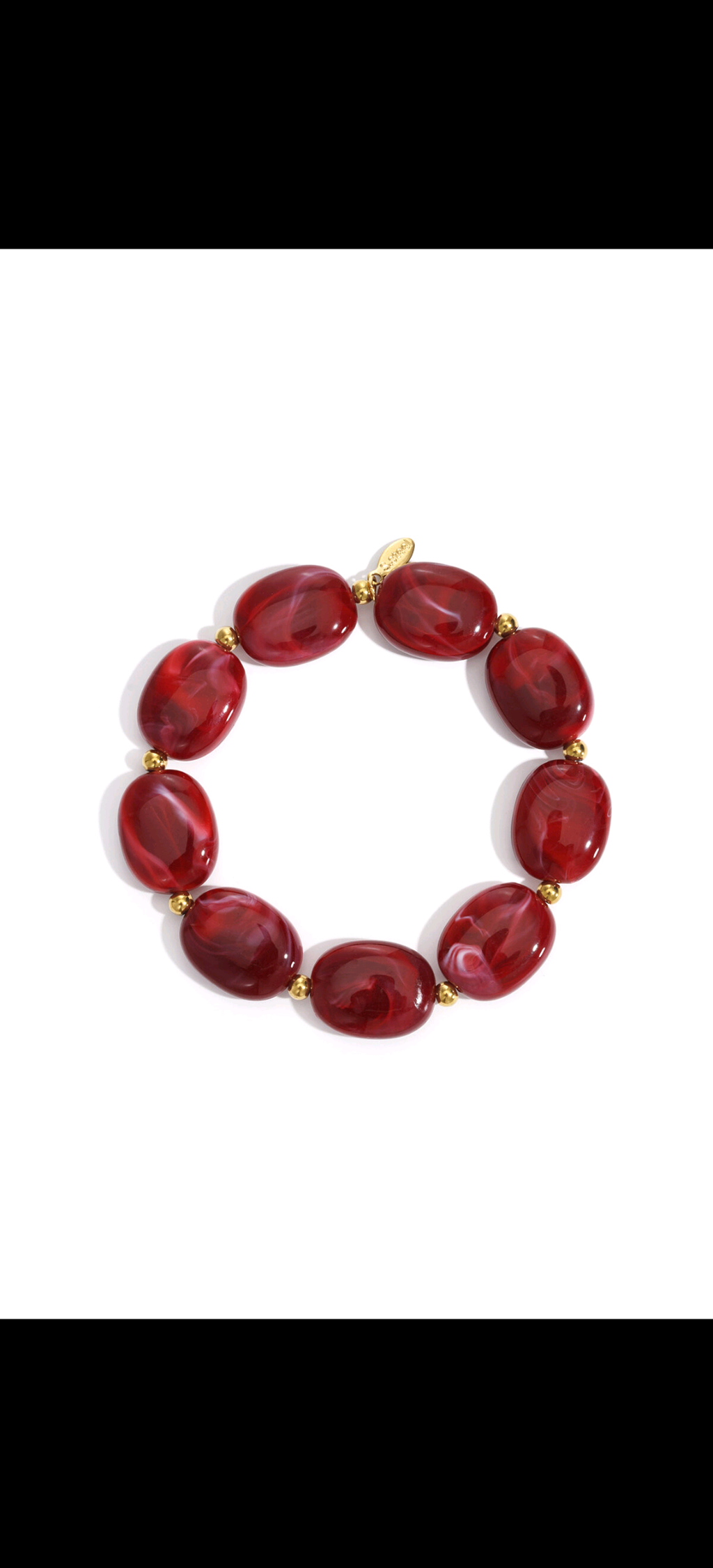 Candy Crush Armband  Kleurrijke Kralen Armband van RVS