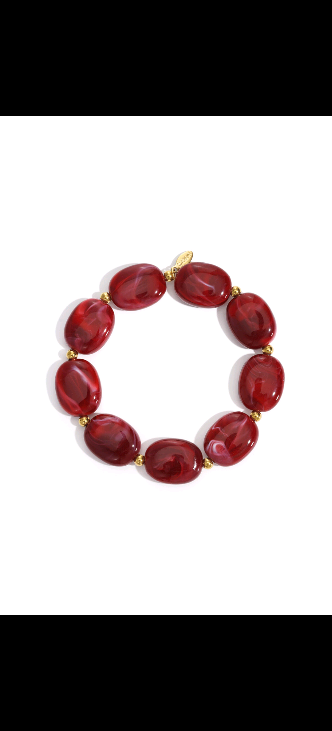 Candy Crush Armband  Kleurrijke Kralen Armband van RVS
